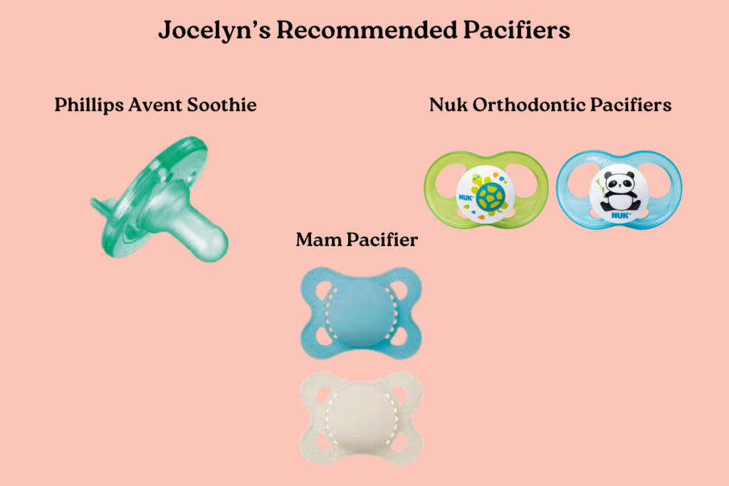 3 pacifiers for infants